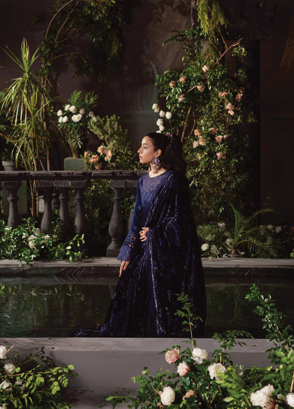 Amelia by Mahnur Luxury Cotrai Embroidered 3 Piece Suits