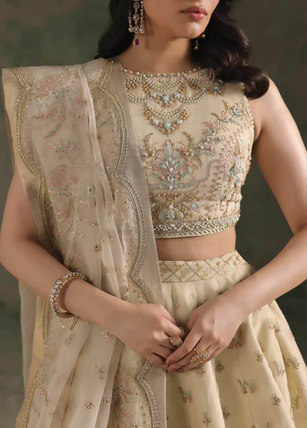 Esmeree by Imran Ramzan Embroidered Unstitched Organza 3 Piece