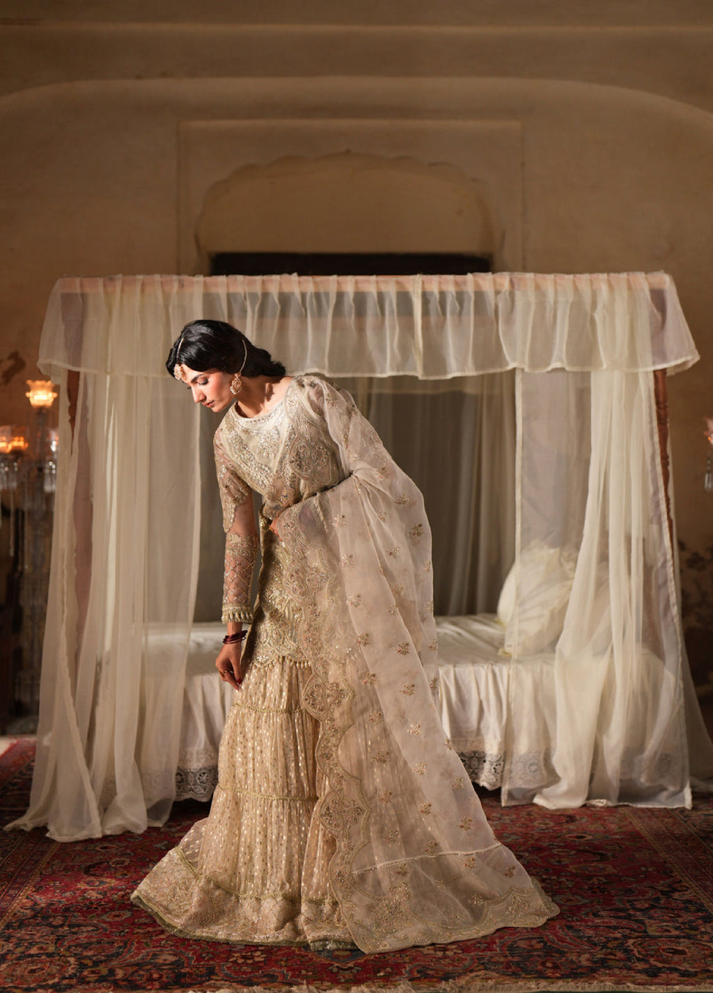 Dastan E Ishq by Ajr Festive Embroidered Organza 3 Piece Suits