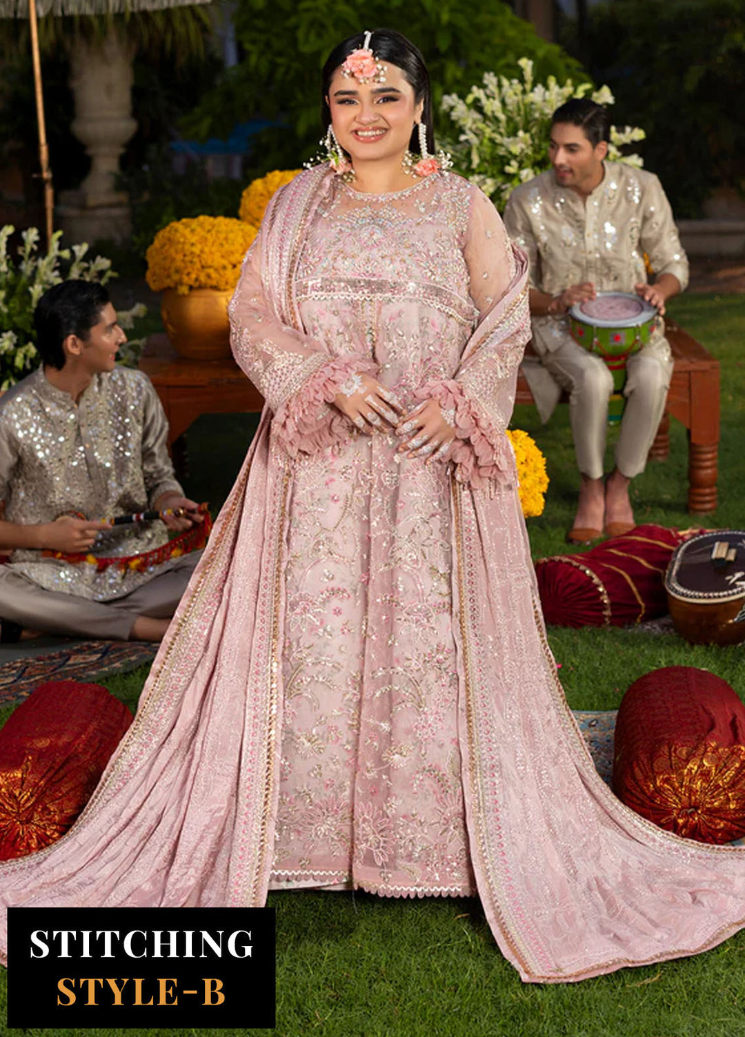 Sahane Embroidered Organza Suits  3 Piece