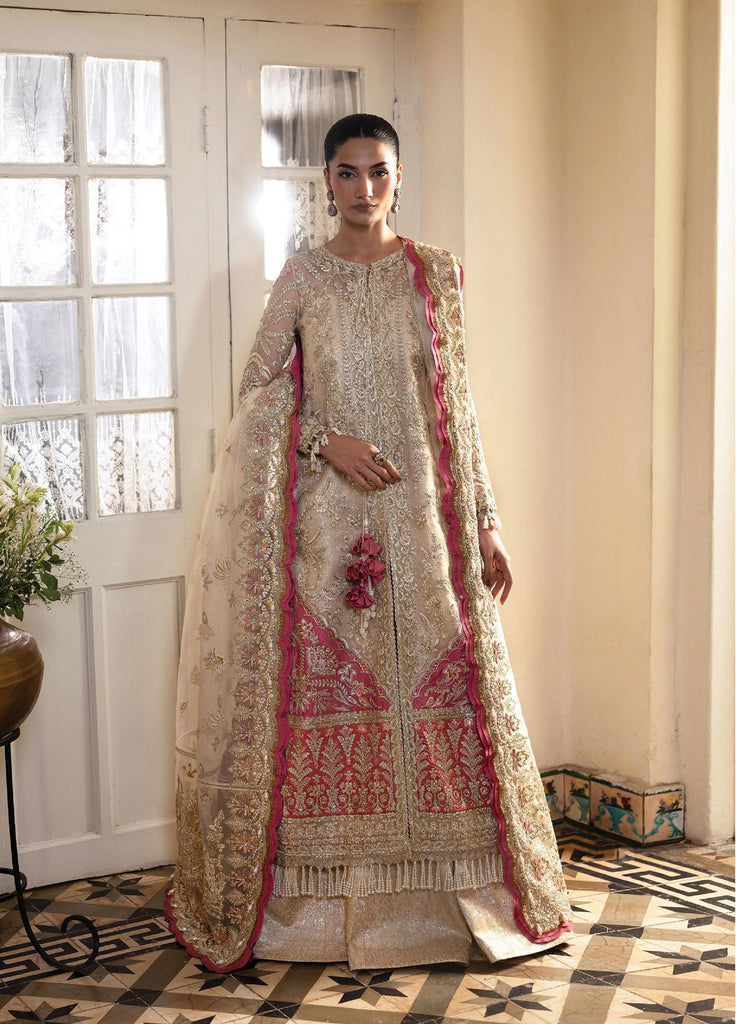 Dastangoi by Afrozeh Stitched Formal Embroidered Organza 3 Piece.