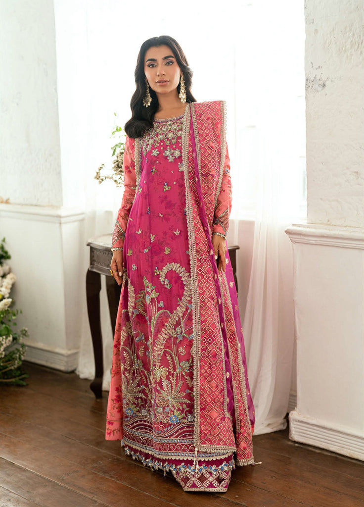 Shaam Shandar By Mushq  Chiffon Stitched 3 Piece Suits