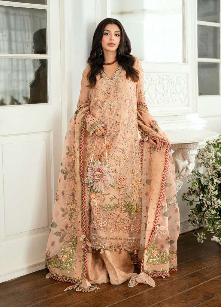 Shaam Shandar By Mushq Luxury Chiffon Stitched 3 Piece Suits