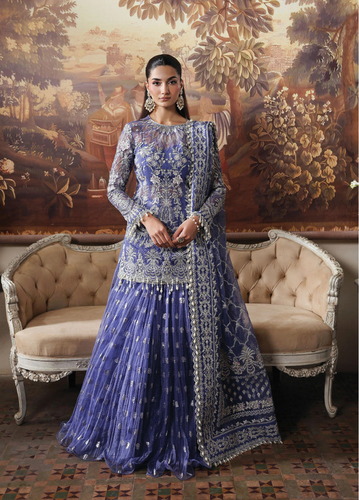 Dastangoi by Afrozeh Stitched Formal Embroidered Organza 3 Piece Suits