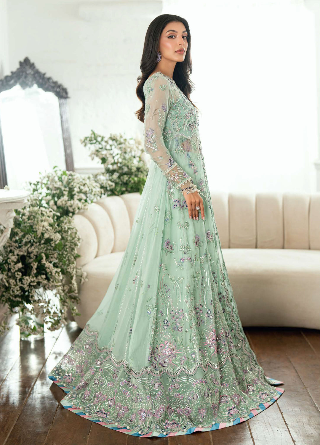 Shaam Shandar By Mushq Luxury Chiffon Stitched 3 Piece Suits