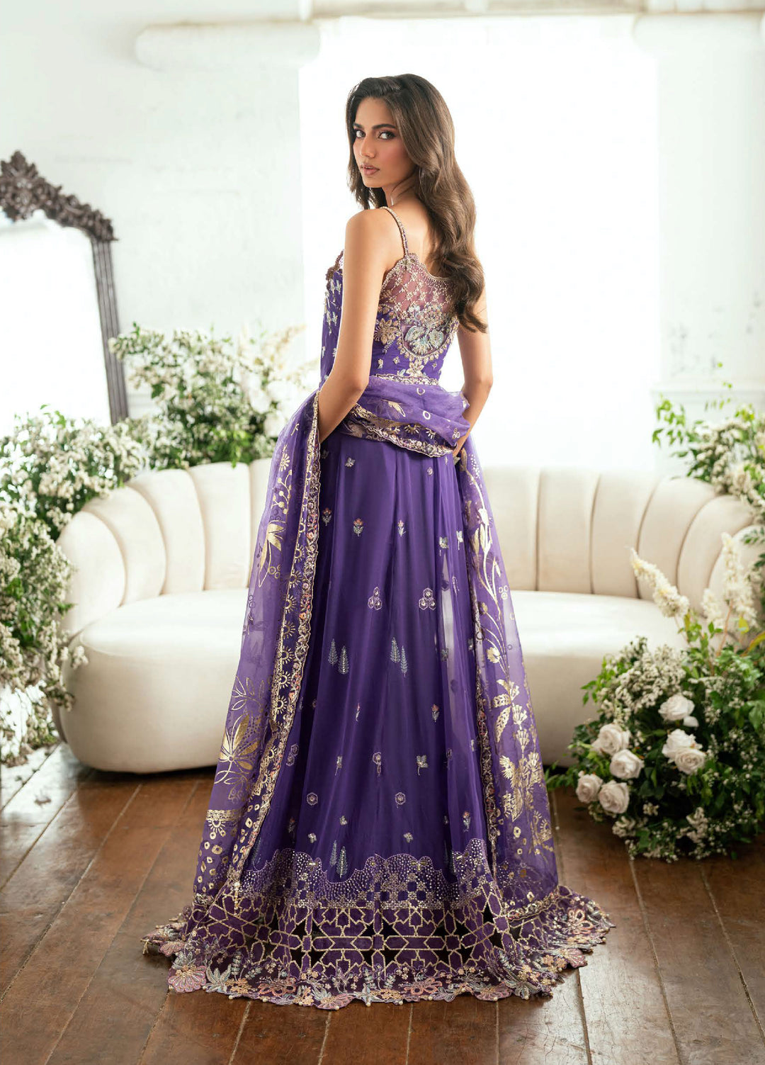 Shaam Shandar By Mushq Luxury Chiffon  3 Piece Suits