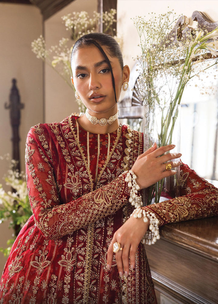 Dastangoi by Afrozeh Stitched Formal Embroidered Organza 3 Piece Suits