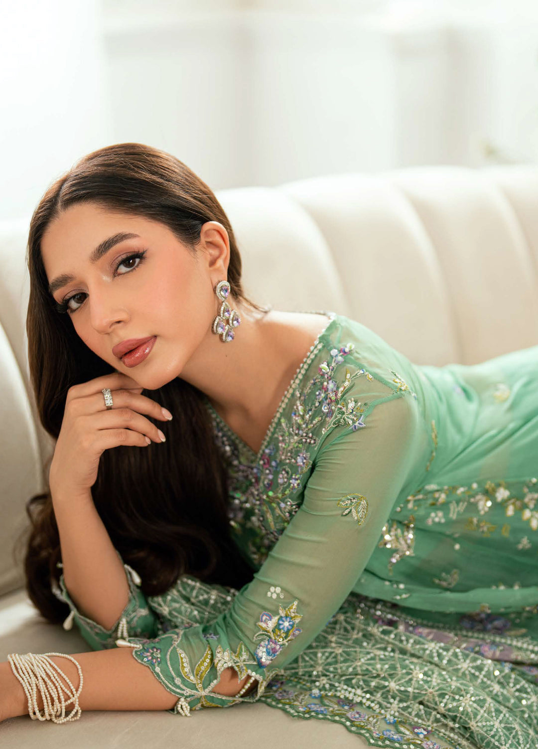 Shaam Shandar By Mushq Luxury Chiffon  3 Piece Suits