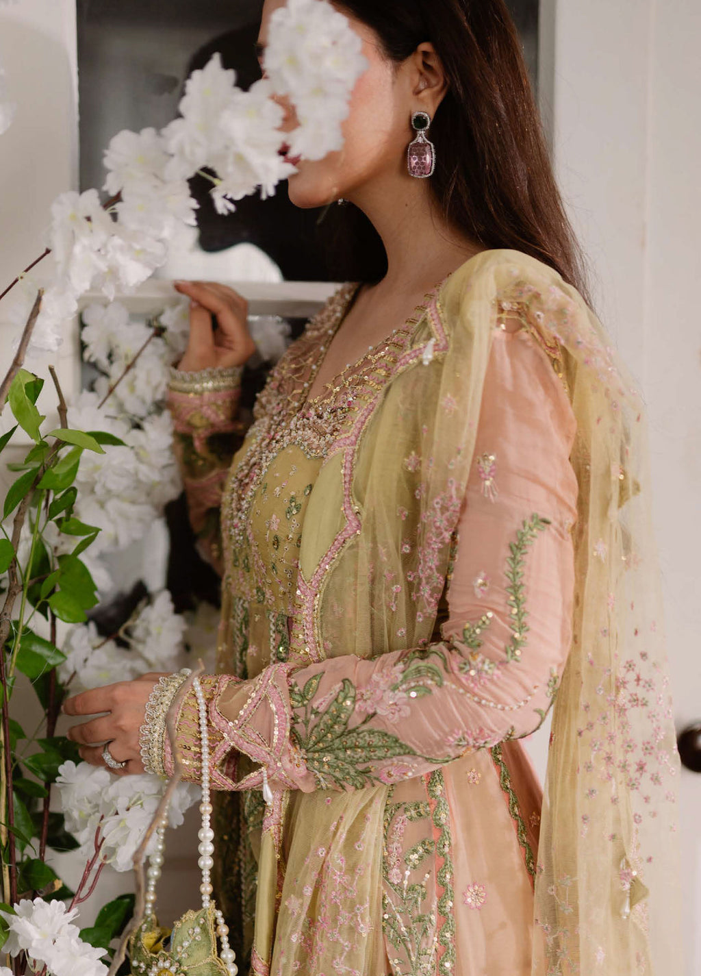 Shaam Shandar By Mushq  Chiffon 3 Piece Suits