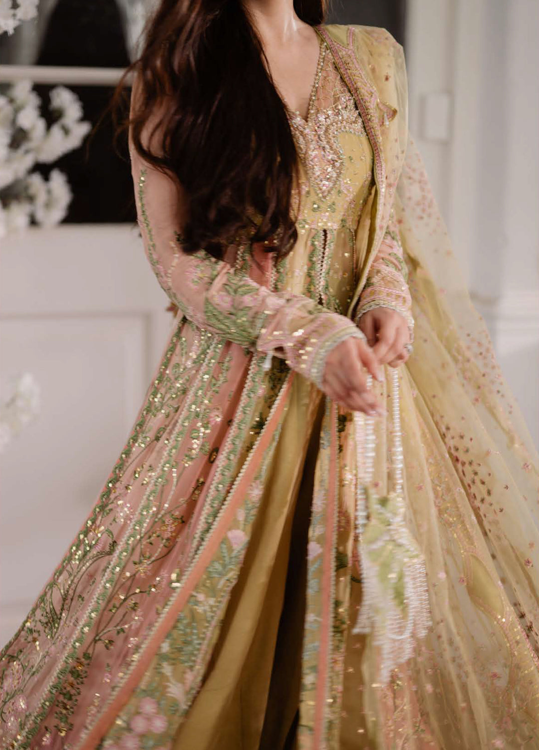 Shaam Shandar By Mushq  Chiffon 3 Piece Suits