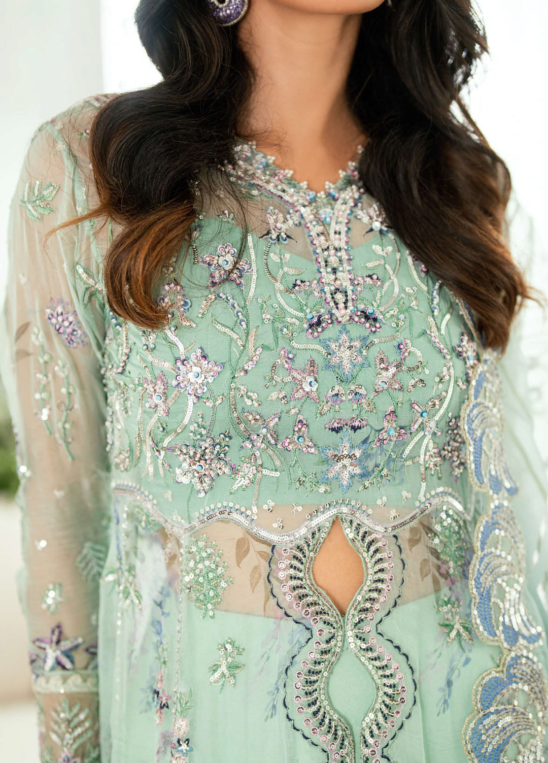 Shaam Shandar By Mushq Luxury Chiffon Stitched 3 Piece Suits