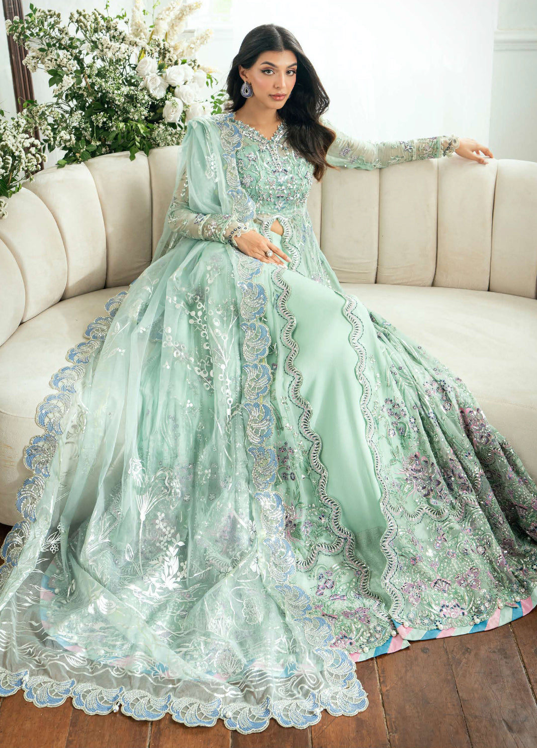 Shaam Shandar By Mushq Luxury Chiffon Stitched 3 Piece Suits