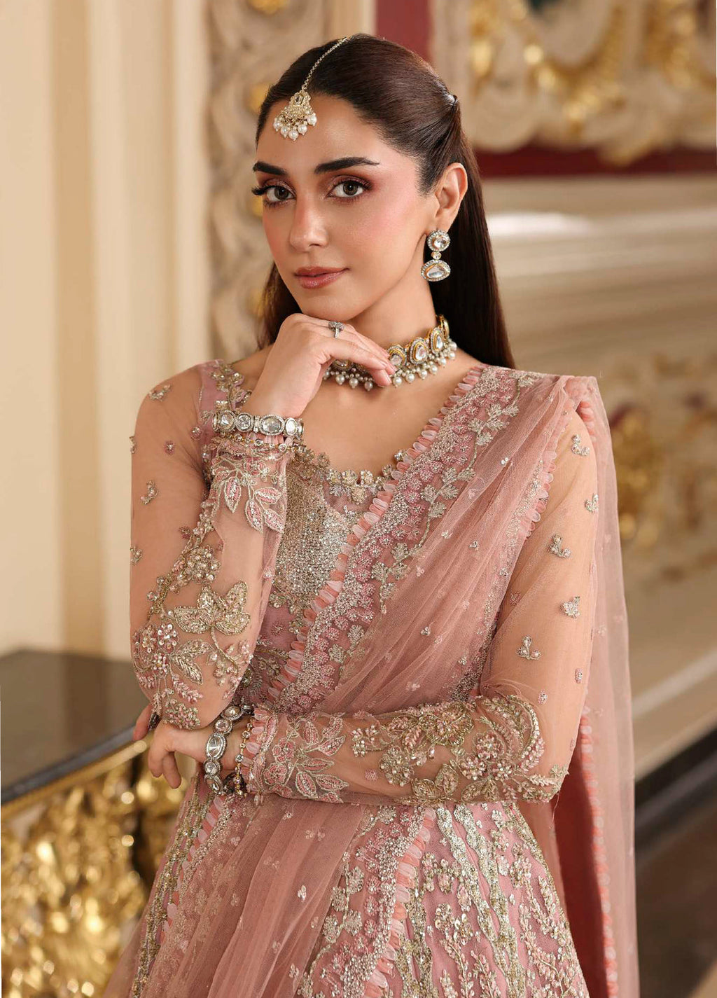 Stardom by Elaf  Embroidered Net 3 Piece Suits