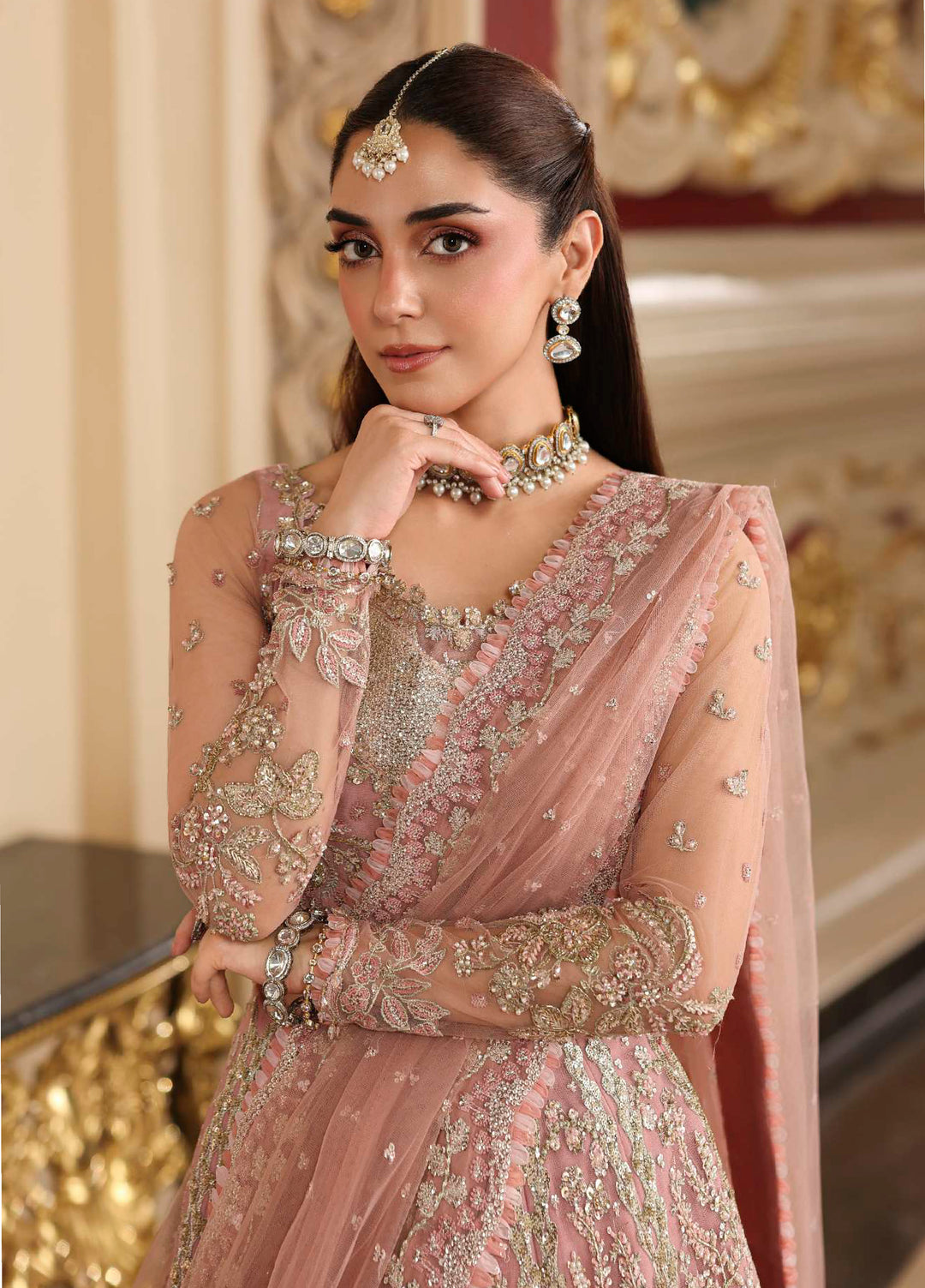 Stardom by Elaf  Embroidered Net 3 Piece Suits