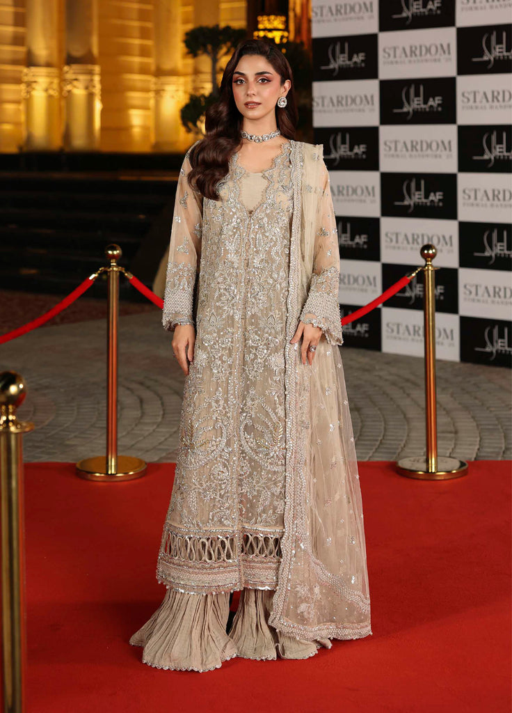 Stardom by Elaf  Embroidered Organza 3 Piece Suits