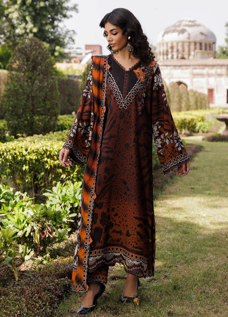 Combination by Charizma Stitched  Printed 3 Piece Suits