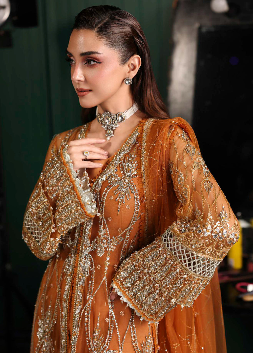 Stardom by Elaf Embroidered Net 3 Piece Suits