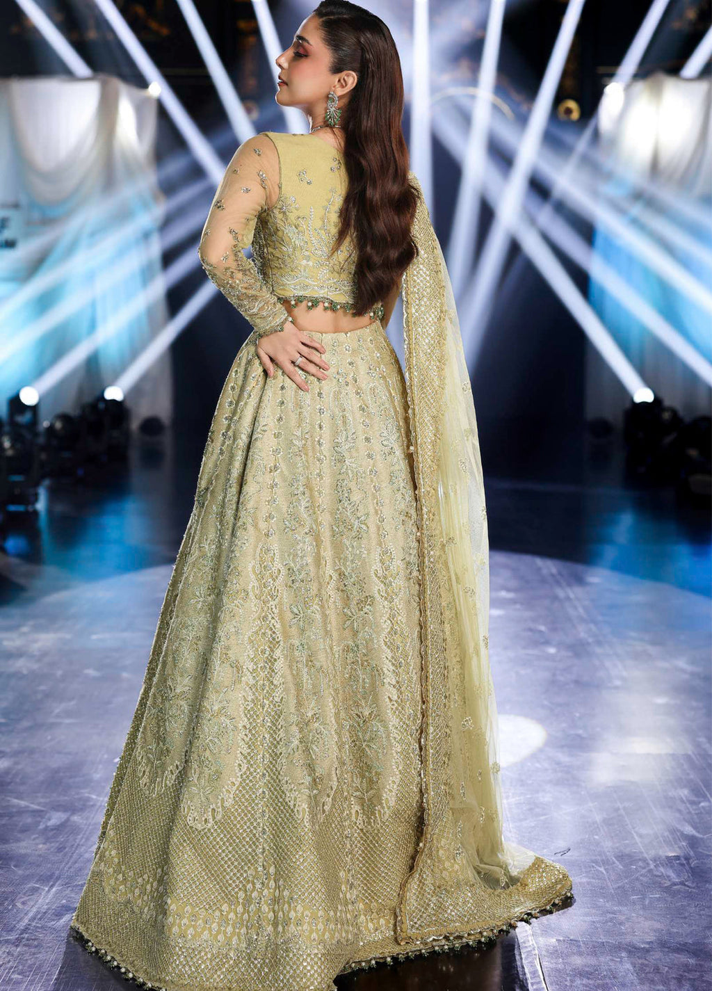 Stardom by Elaf  Embroidered Net 3 Piece Suits