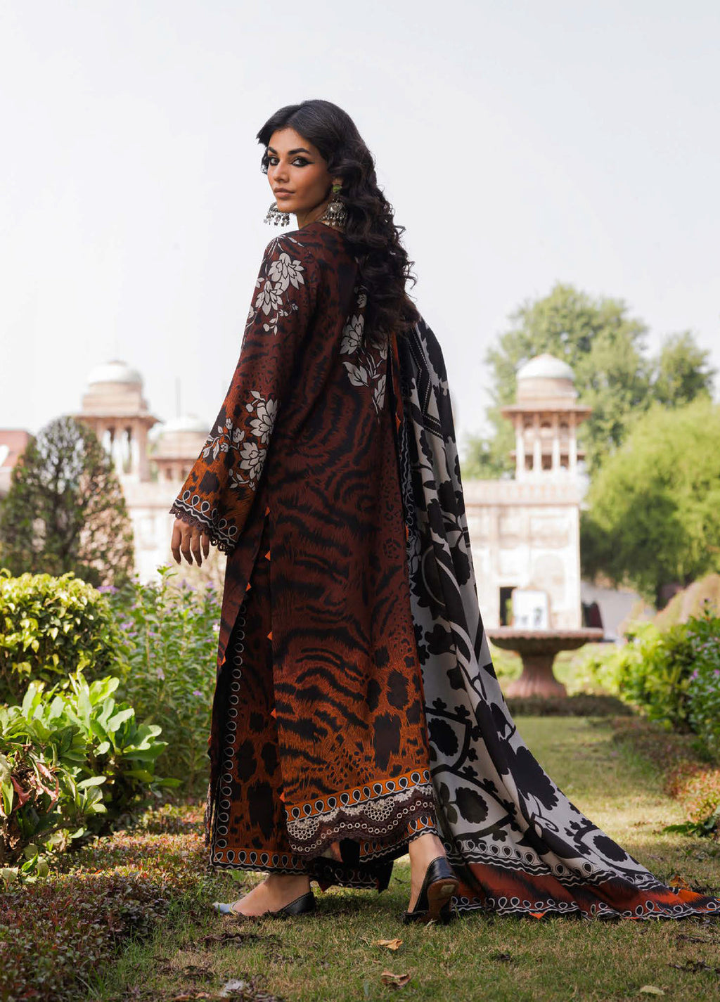 Combination by Charizma Stitched  Printed 3 Piece Suits