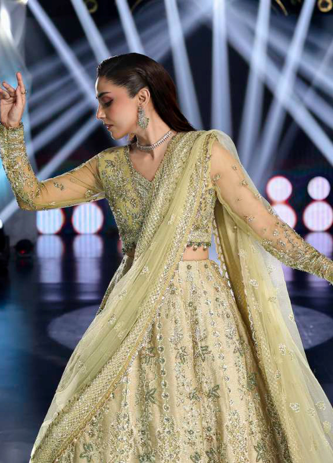 Stardom by Elaf  Embroidered Net 3 Piece Suits