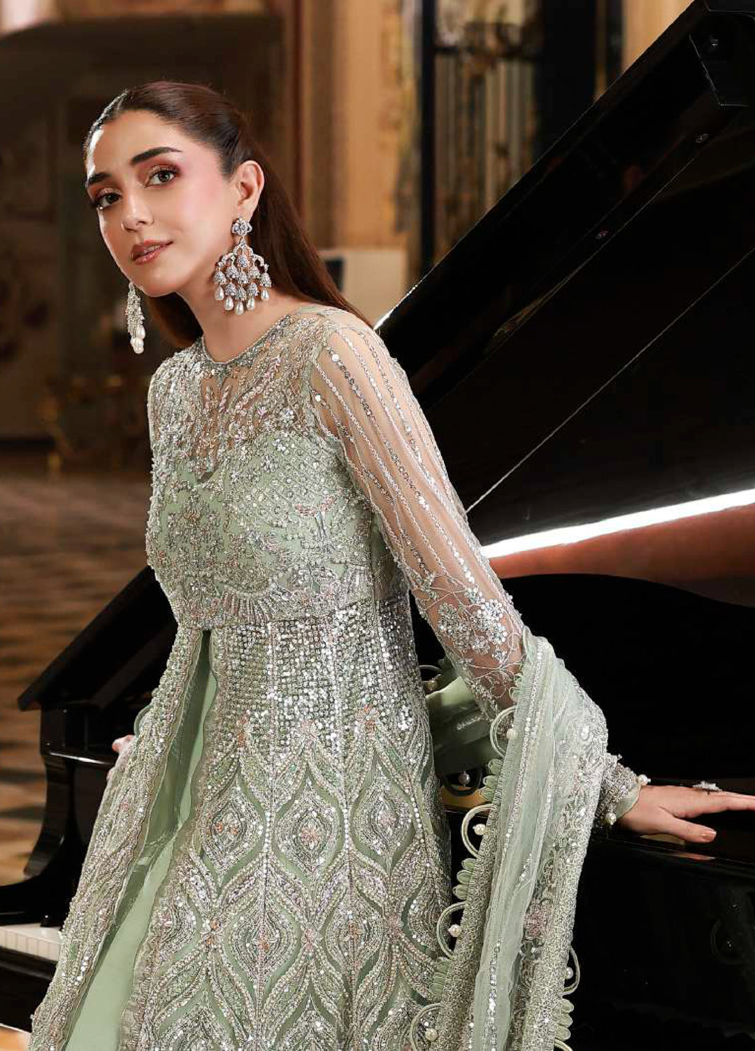 Stardom by Elaf  Embroidered Net 3 Piece Suits