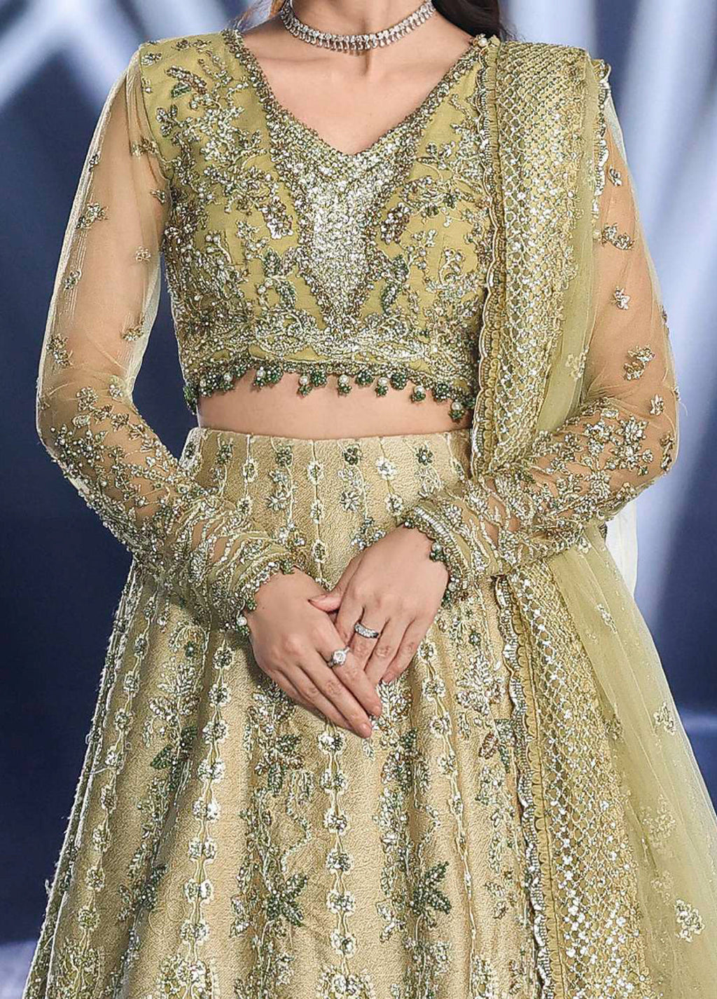 Stardom by Elaf  Embroidered Net 3 Piece Suits