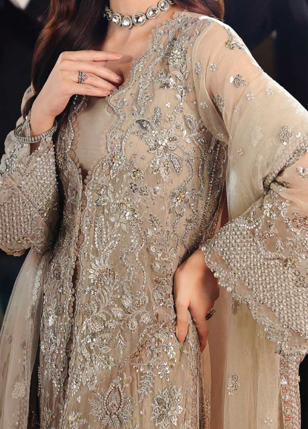 Stardom by Elaf  Embroidered Organza 3 Piece Suits