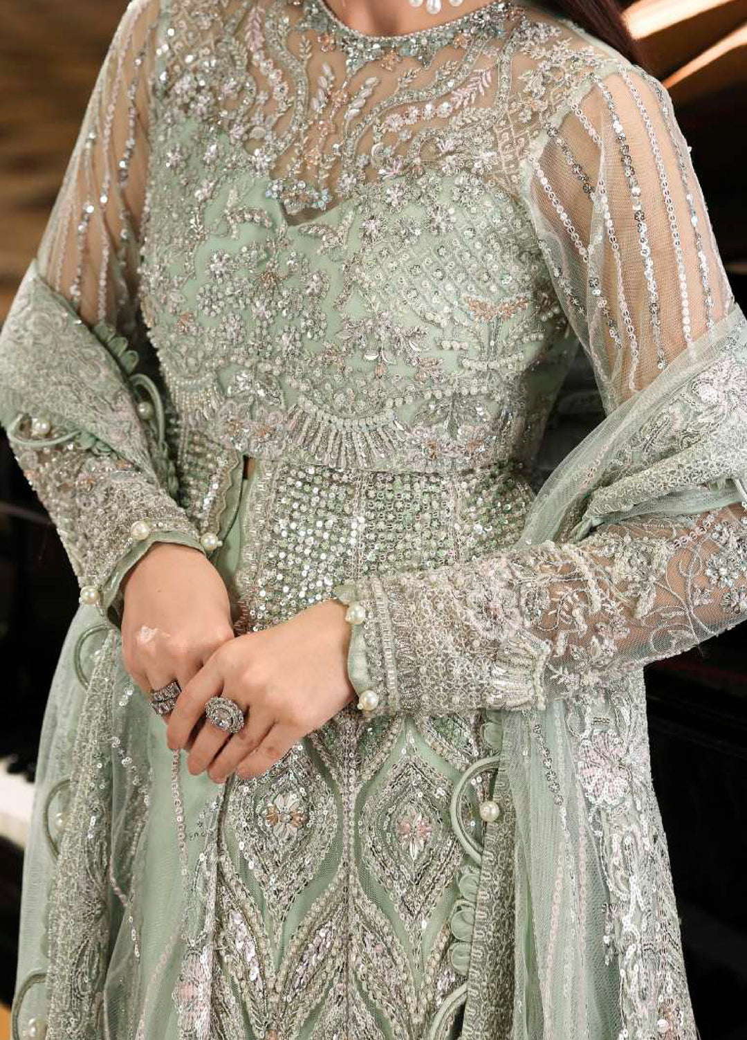 Stardom by Elaf  Embroidered Net 3 Piece Suits