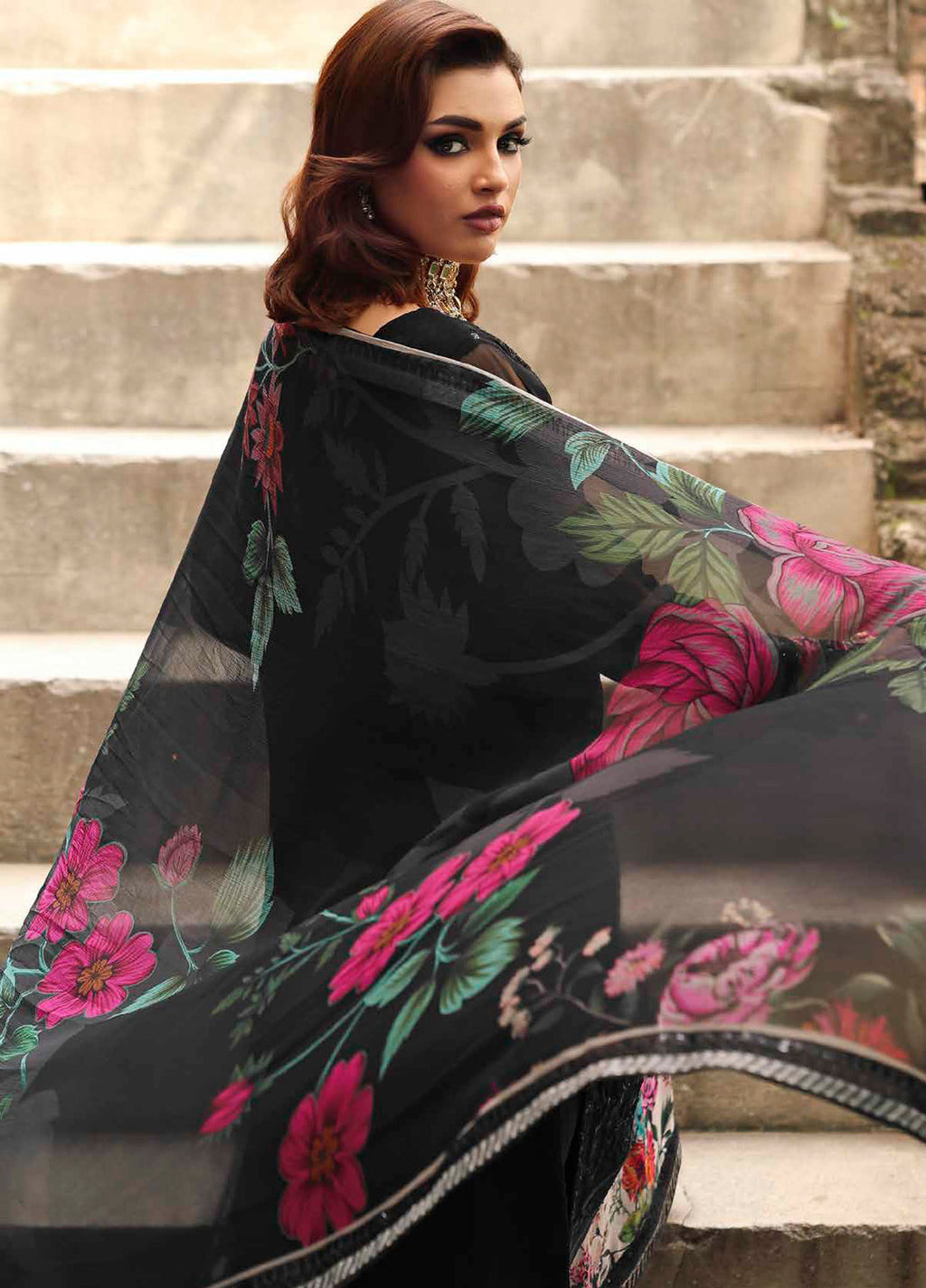 Vasal by Charizma Embroidered Chiffon Suits 3 Piece CRZ25VW VSL25