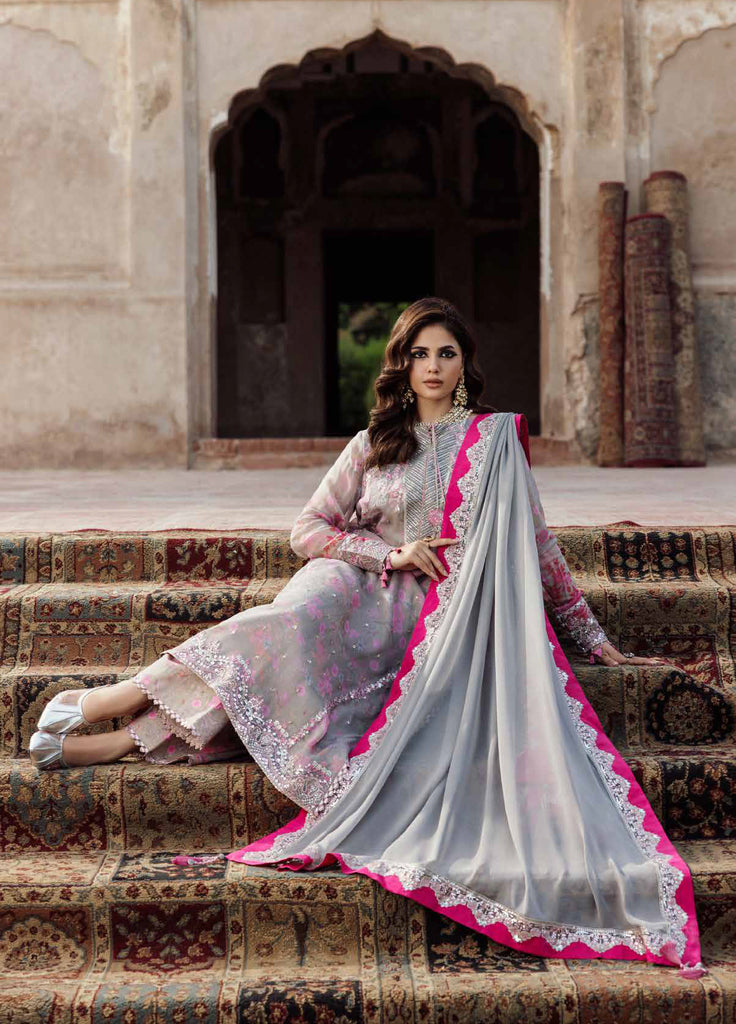 Vasal by Charizma Embroidered Chiffon Suits Stitched 3 Piece CRZ25VW VSL25-34