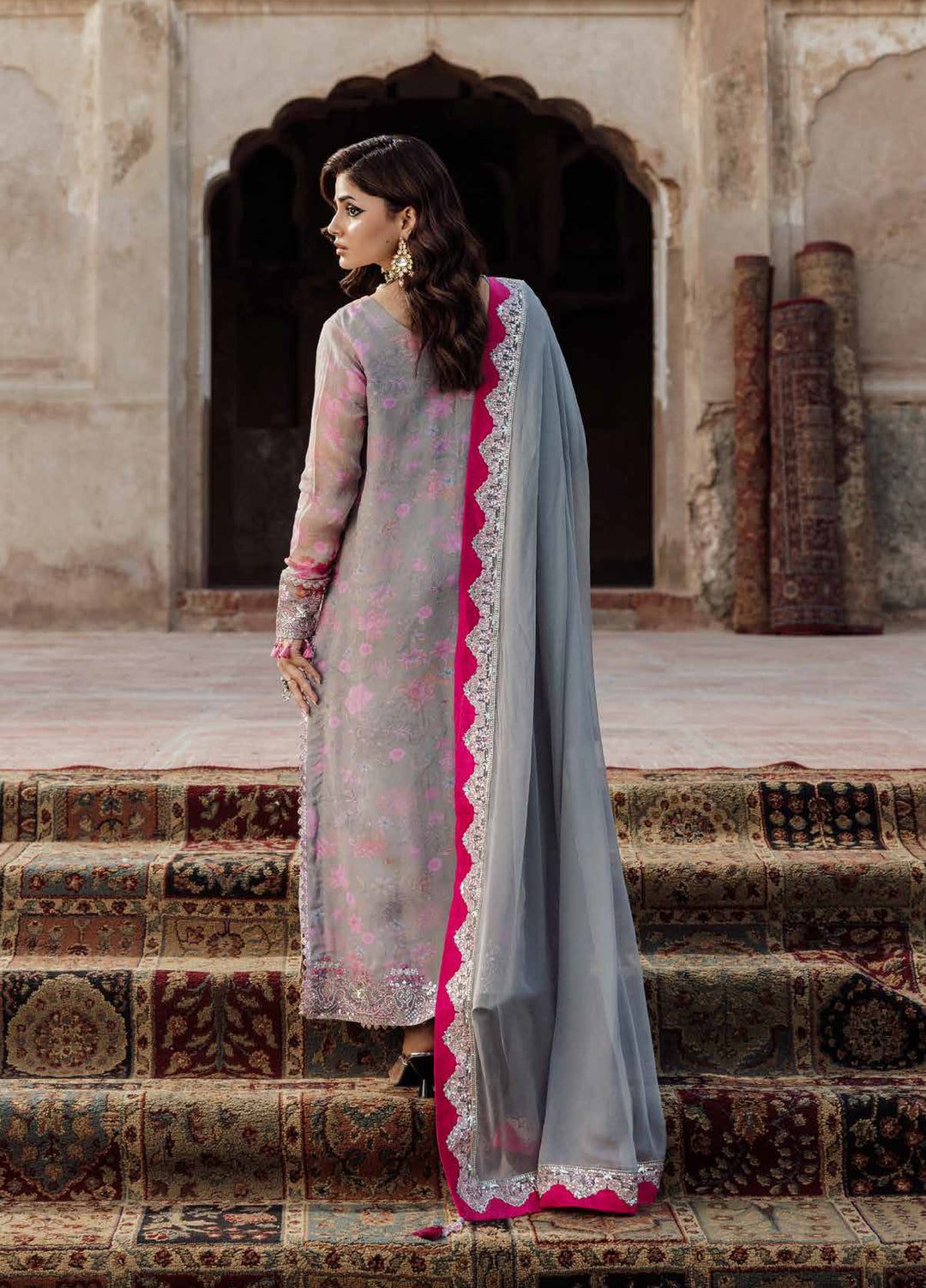 Vasal by Charizma Embroidered Chiffon Suits Stitched 3 Piece CRZ25VW VSL25-34