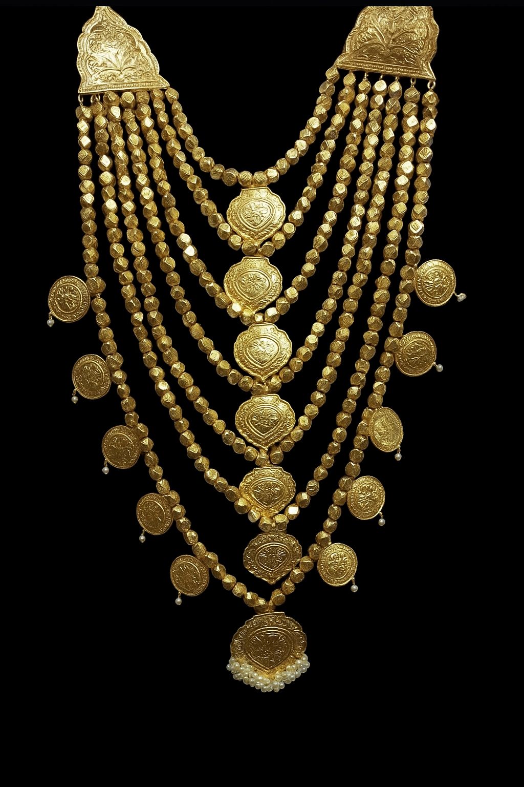 7-Layer Kundan Multani Mala – Made to Order