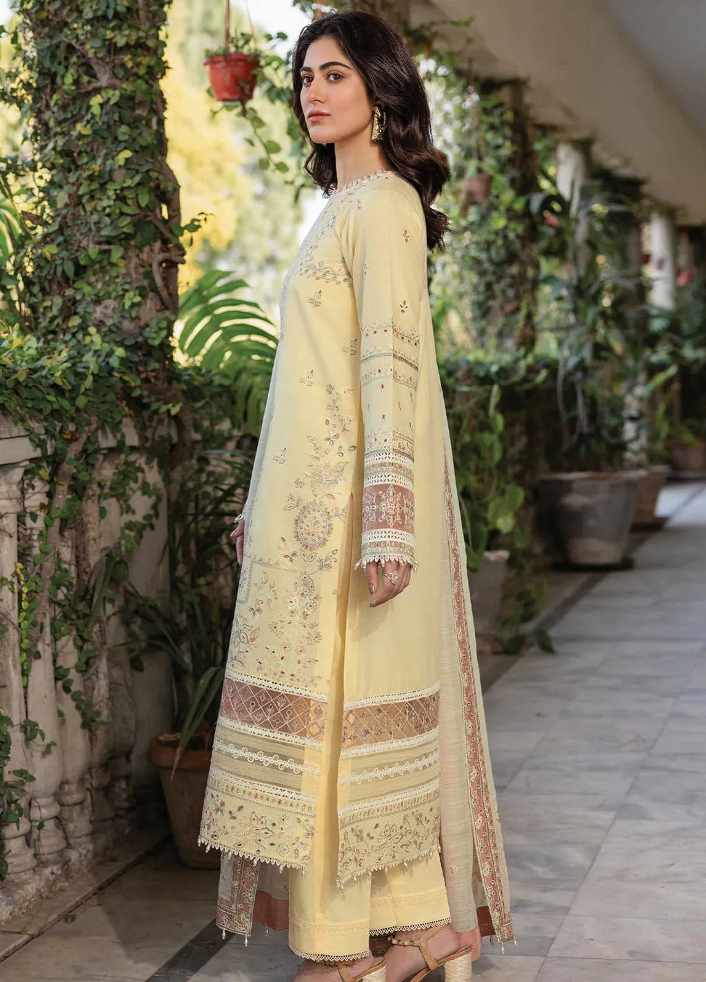 Bahar by Farasha Embroidered Lawn Suits Unstitched 3 Piece