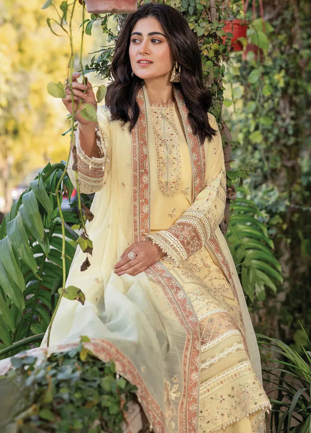 Bahar by Farasha Embroidered Lawn Suits Unstitched 3 Piece