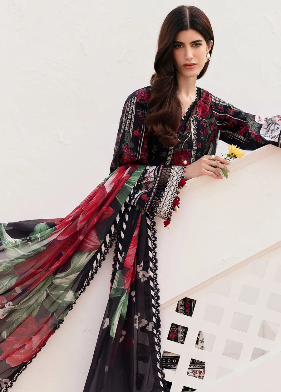 Baroque Embroidered Lawn Suits Unstitched 3 Piece