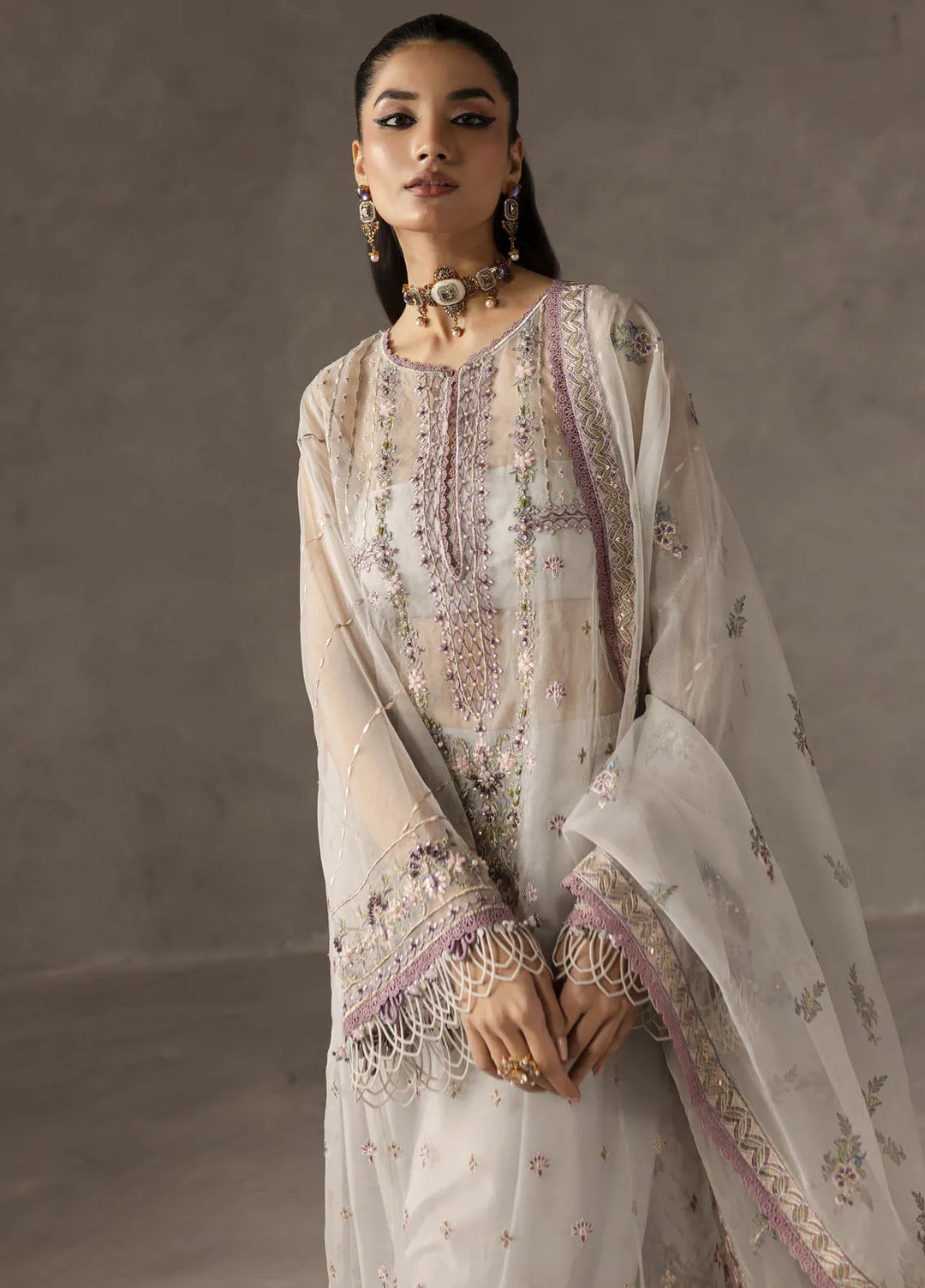 Eblouir by Imran Ramzan Embroidered Organza Suits Unstitched 3 Piece