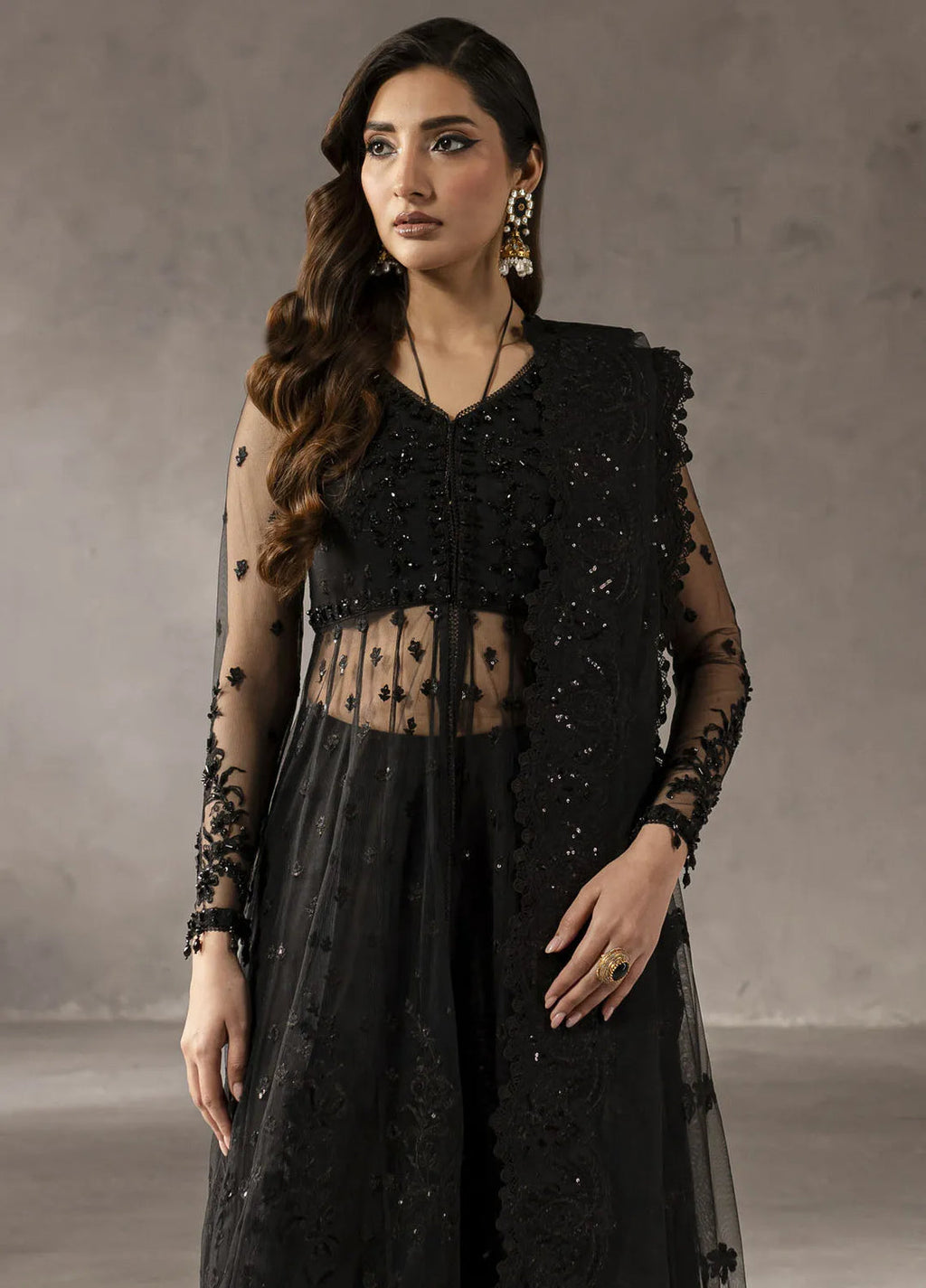 Elysee by Imran Ramzan Embroidered Net Suits Unstitched 3 Piece
