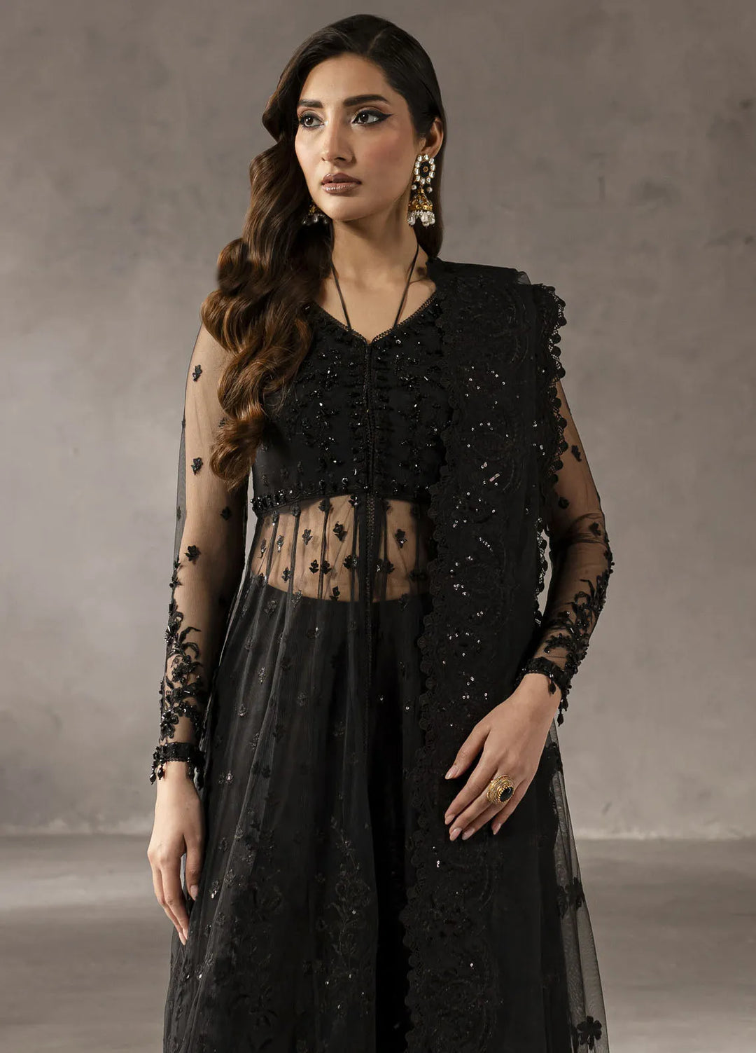 Elysee by Imran Ramzan Embroidered Net Suits Unstitched 3 Piece