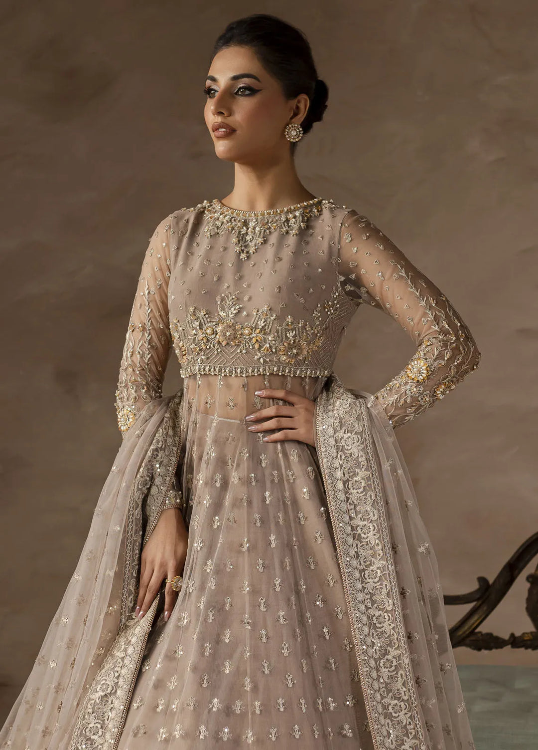 Elysee by Imran Ramzan Embroidered Net Suits Unstitched 3 Piece