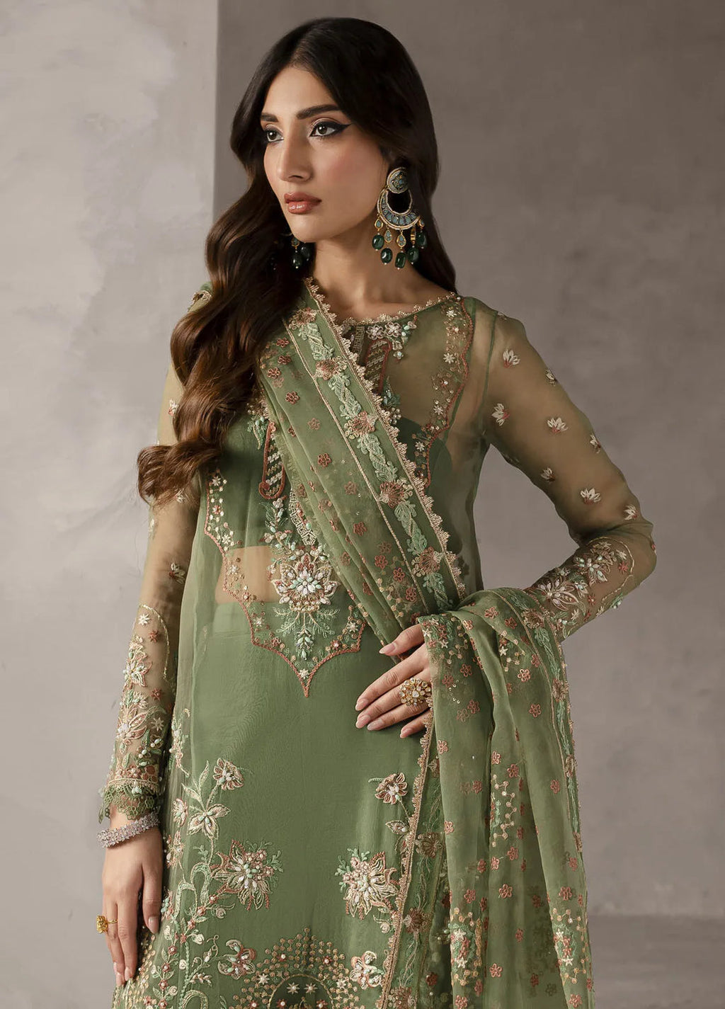Elysee by Imran Ramzan Embroidered Organza Suits Unstitched 3 Piece
