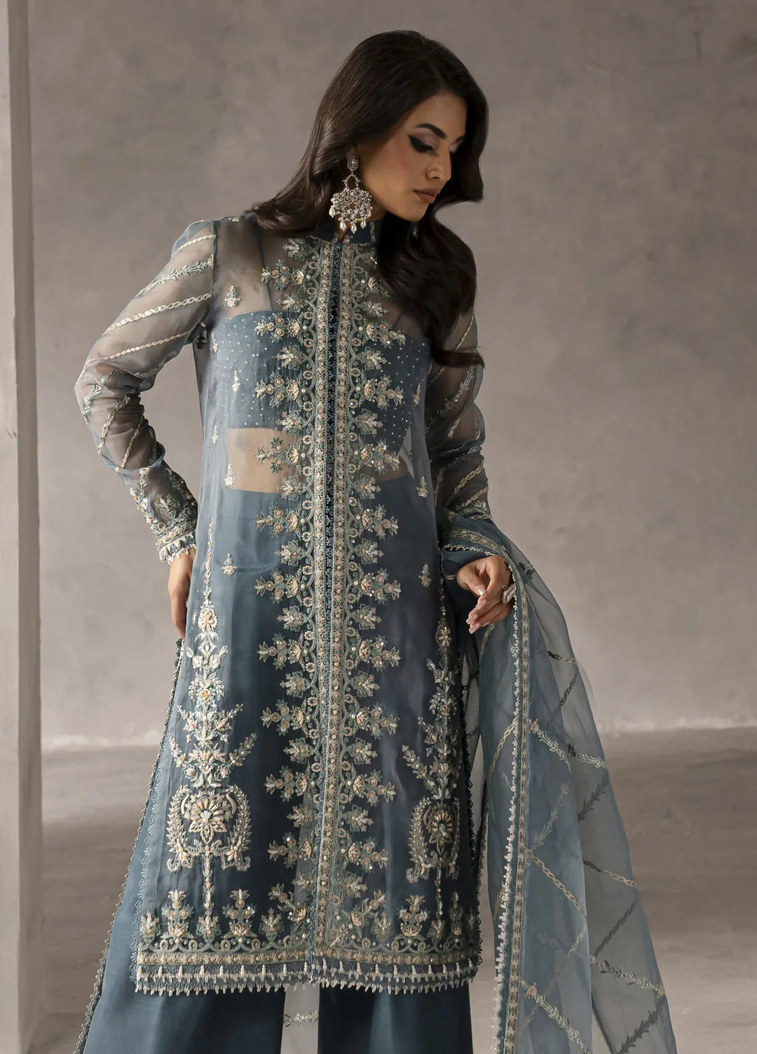 Elysee by Imran Ramzan Embroidered Organza Suits Unstitched 3 Piece