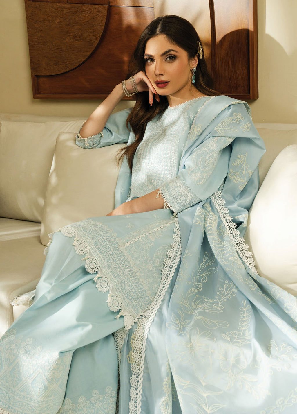 Faiza Faisal Embroidered Lawn