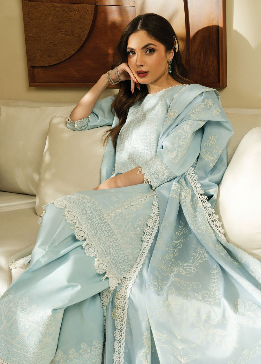 Faiza Faisal Embroidered Lawn