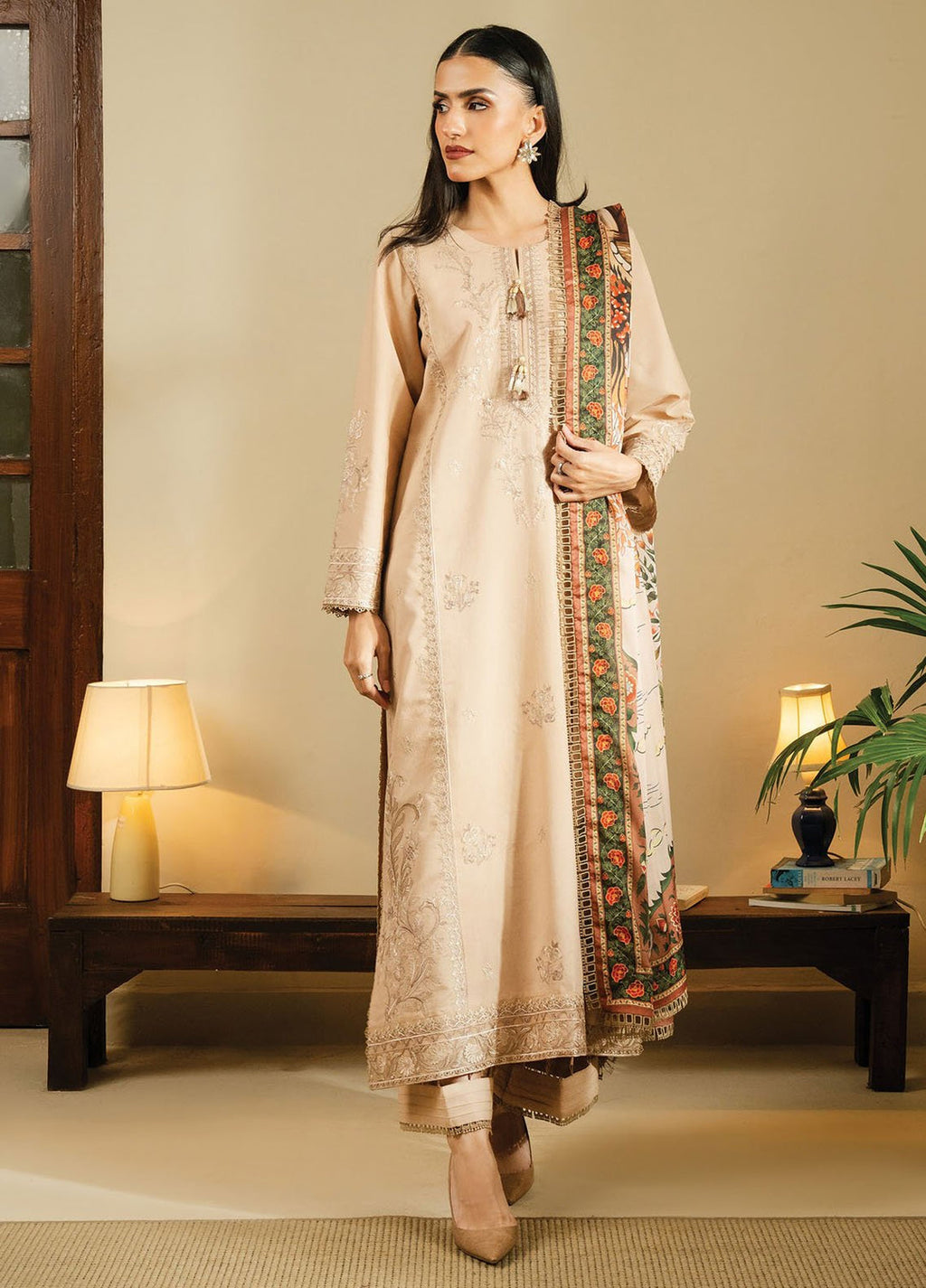 Faiza Faisal Embroidered Lawn Suits