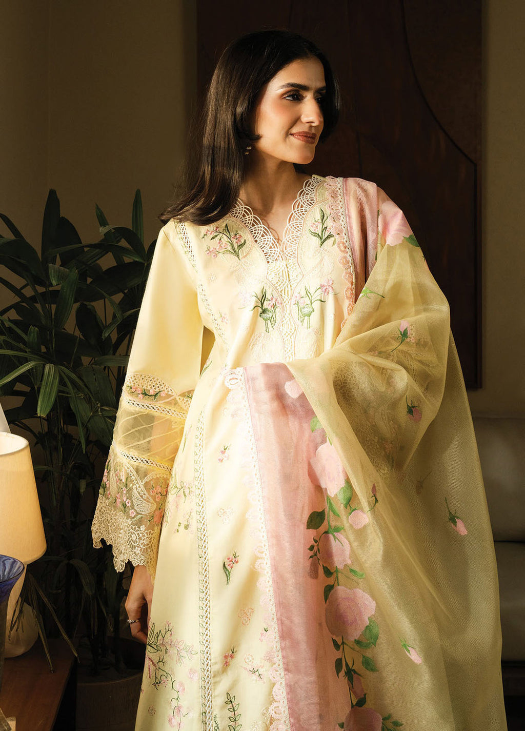 Faiza Faisal Embroidered Lawn Suits Unstitched 3 Piece