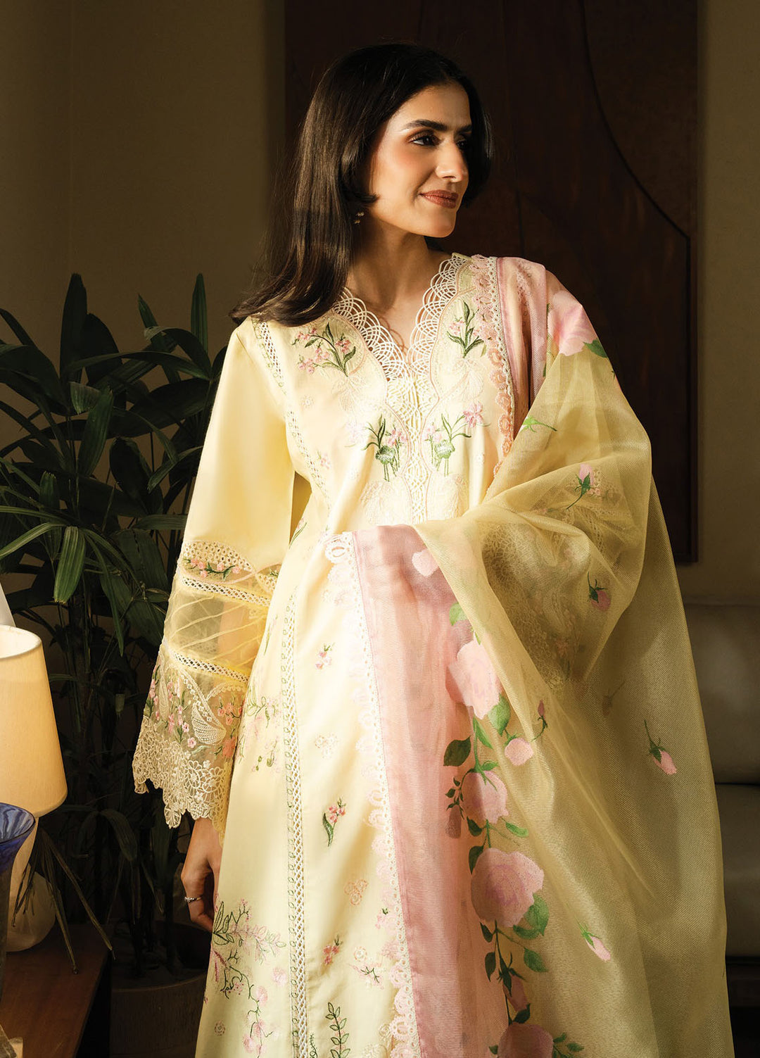 Faiza Faisal Embroidered Lawn Suits Unstitched 3 Piece