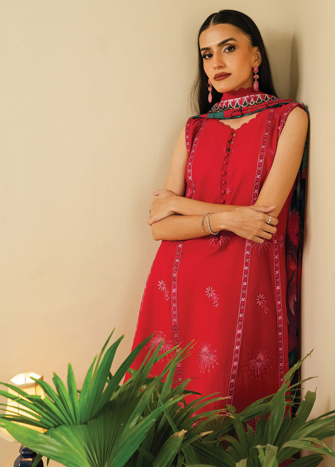 Faiza Faisal Embroidered Lawn Suits Unstitched 3 Piece