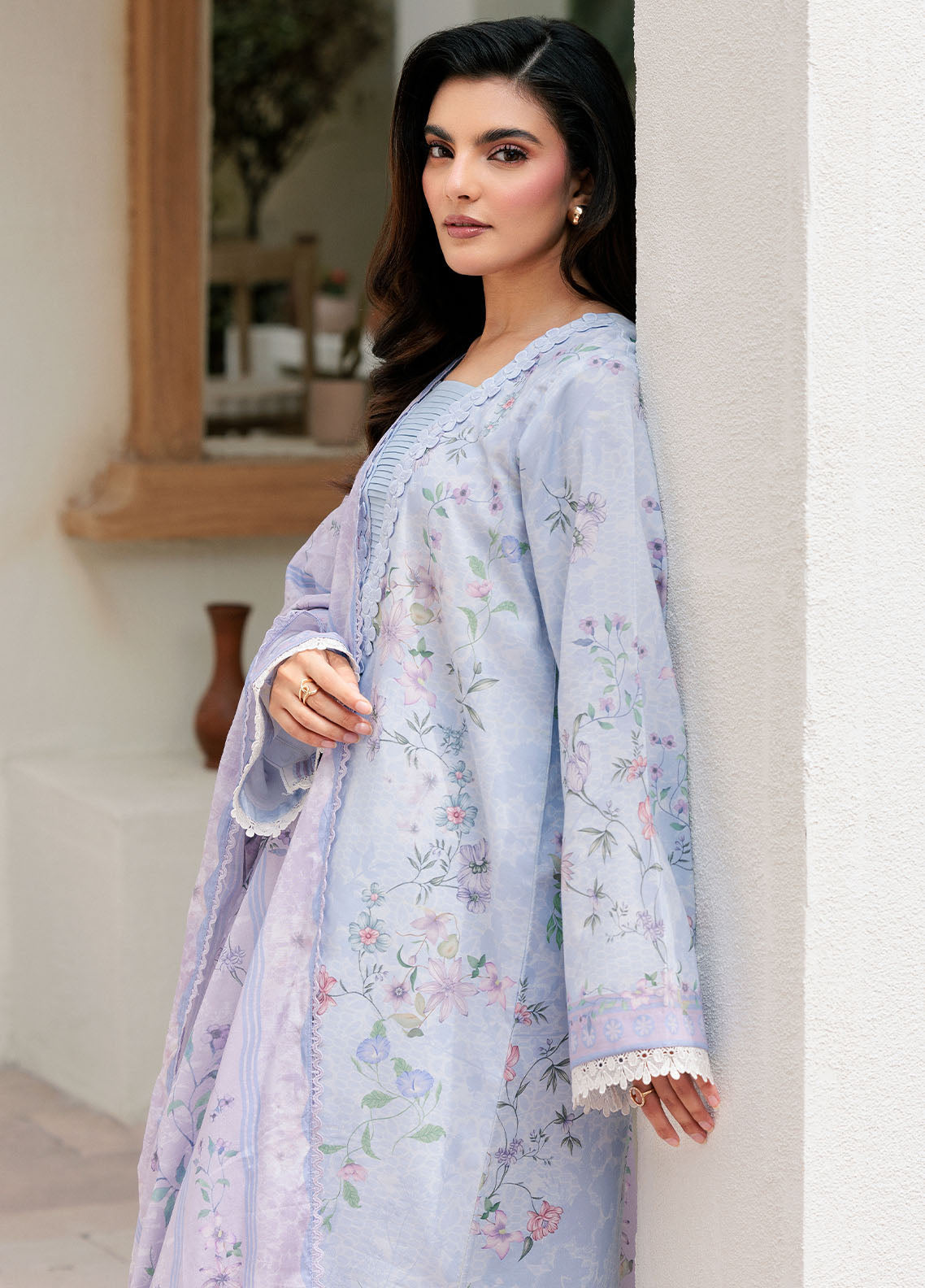 Florent Printed Lawn Suits Unstitched 3 Piece