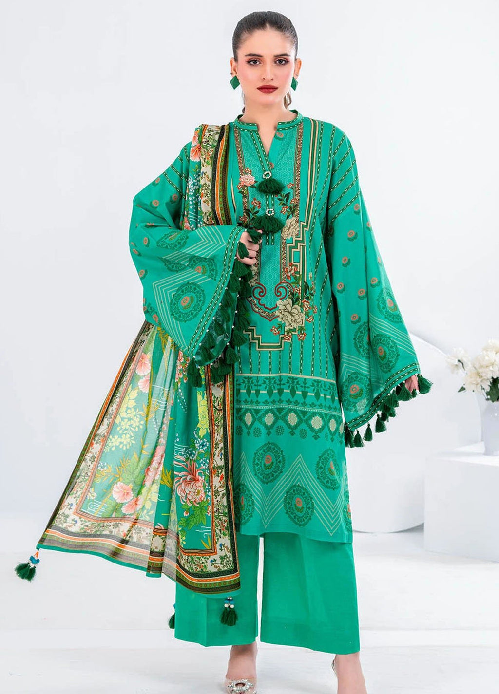 Gul Ahmed 3 Piece Printed Stitched Suits