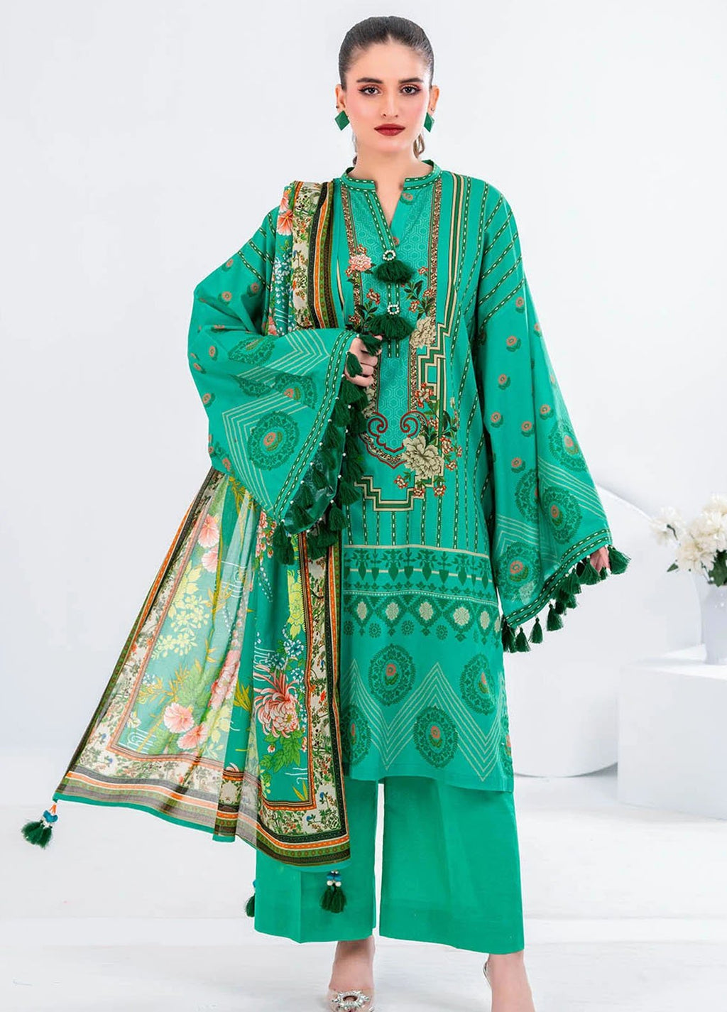 Gul Ahmed 3 Piece Printed Stitched Suits